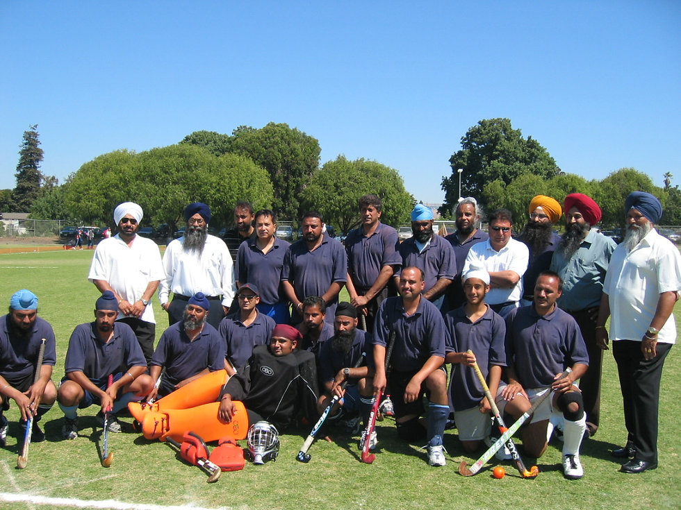On the field — San Jose Khalsa